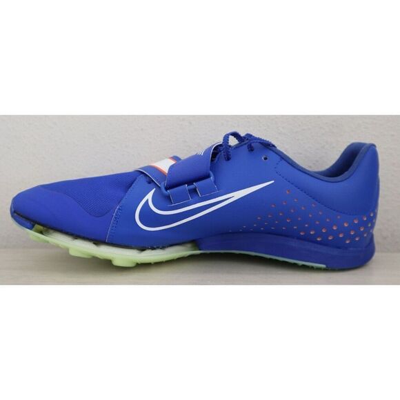 Nike CT0079-400 Men's 12.5 Women's 14 Blue Air Zoom Elite Long Jump Track Spikes - Picture 4 of 13